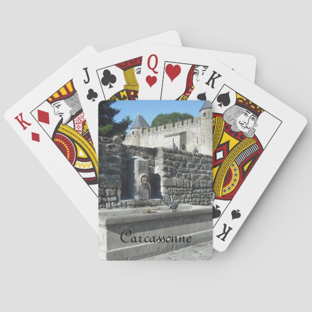 Jeu De Cartes Carcassonne, France (dos)
