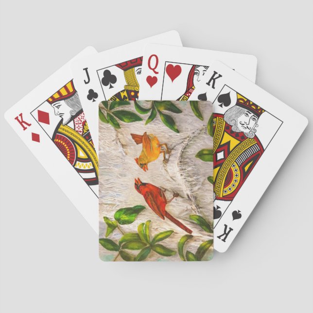 Jeu De Cartes Cardinaux Chant d'amour (dos)