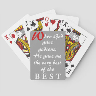 Jeu De Cartes Cards-God Gave Godsons