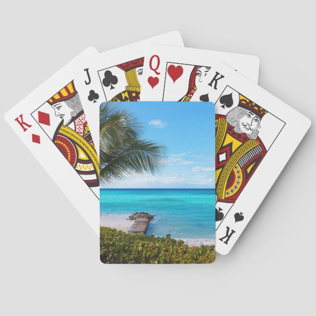 Jeu De Cartes Caribbean Beach (dos)
