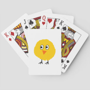 Jeu De Cartes Caricature au poulet mignon