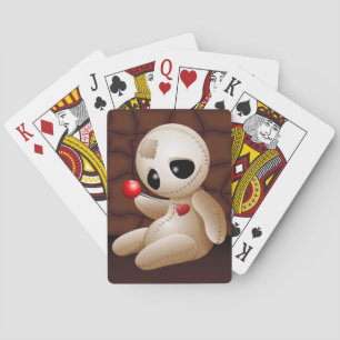 Jeu De Cartes Caricature de poupée vaudou en amour