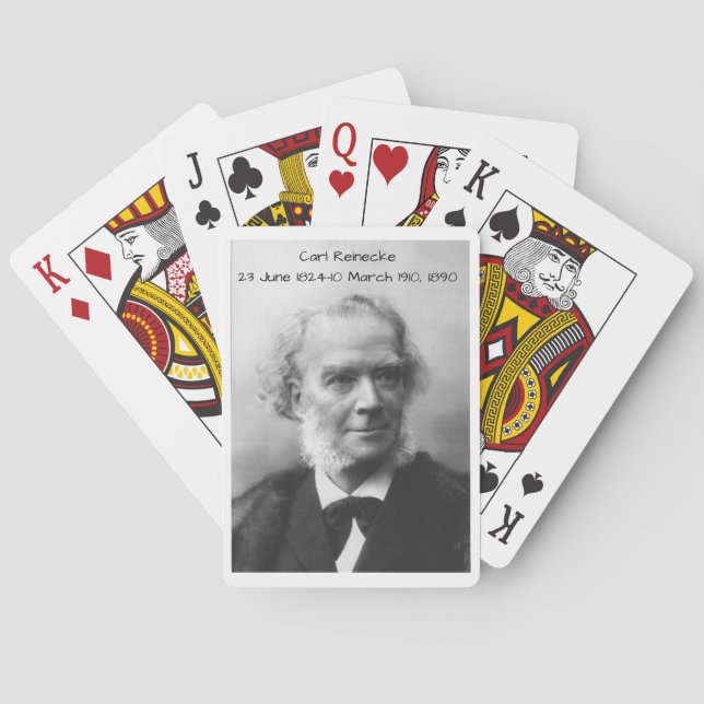 Jeu De Cartes Carl Reinecke 1890 (dos)