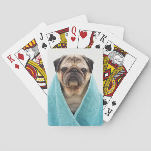 Jeu De Cartes Carlin dans une serviette