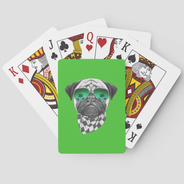 Jeu De Cartes Carlin de Miami (dos)