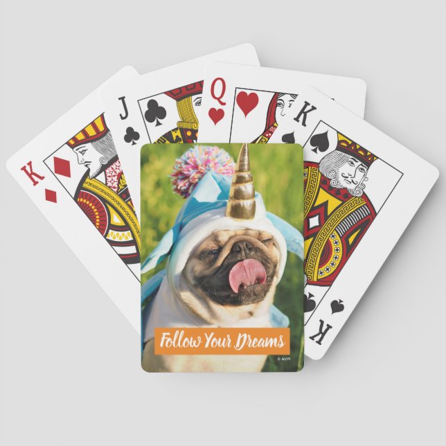 Jeu De Cartes Carlin Unicorn (dos)