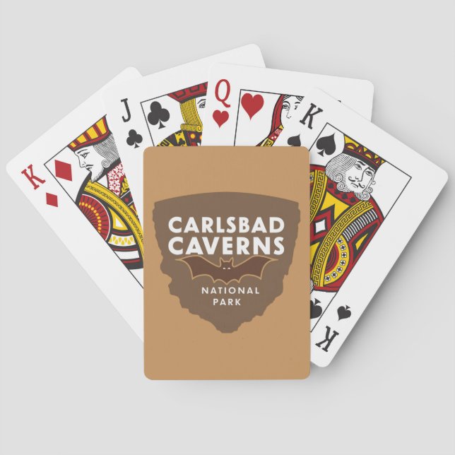 Jeu De Cartes Carlsbad Caverns Parc national Bat (dos)