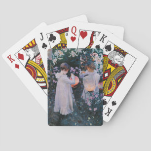 Jeu De Cartes Carnation Lily Lily Rose John Singer Sargent Art