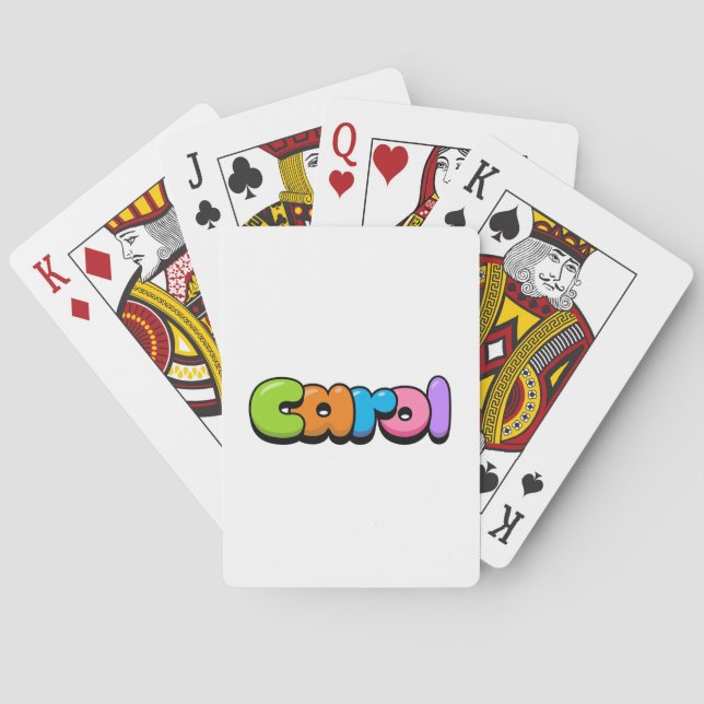 Jeu De Cartes Carol (dos)