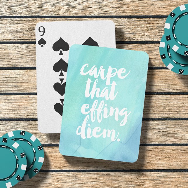 Jeu De Cartes Carpe Que Effet Diem Citer Lecture Cartes (Créateur téléchargé)