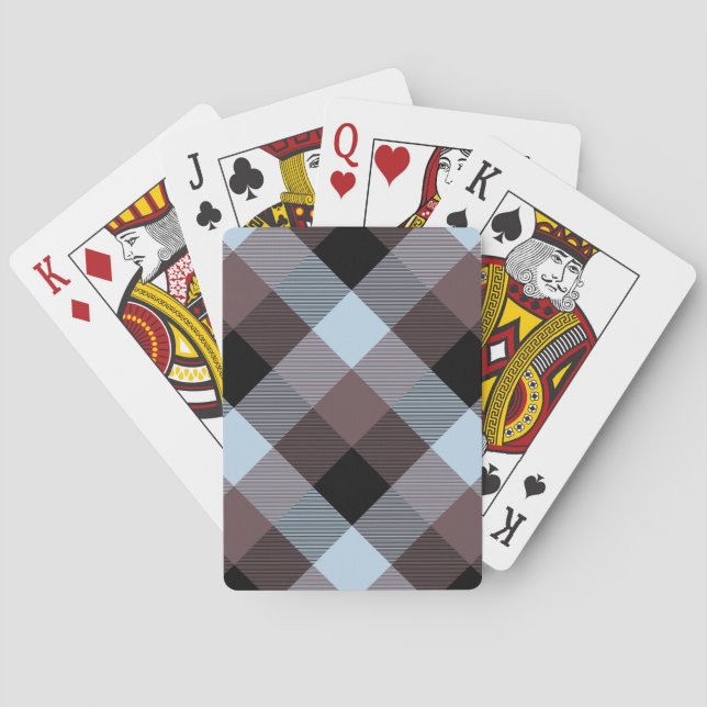 Jeu De Cartes Carré géométrique Résumé 8 (dos)