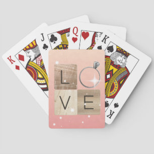 Jeu De Cartes Carreaux L-o-v-e