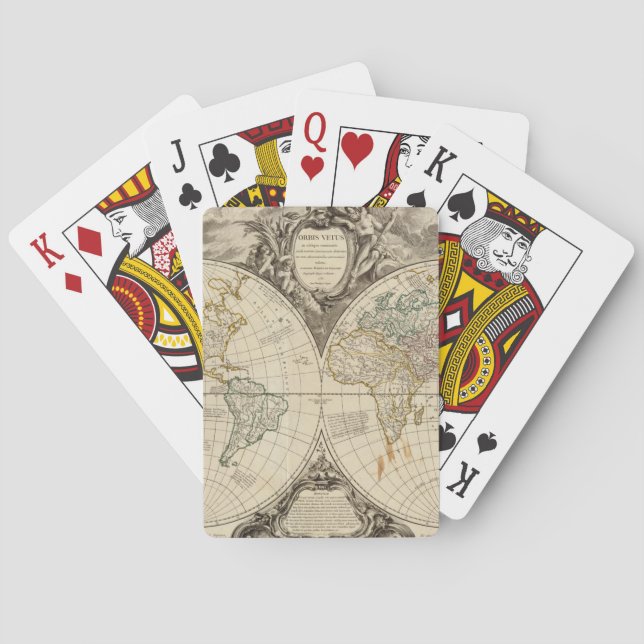 Jeu De Cartes Carte 8 du monde (dos)