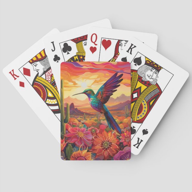 Jeu De Cartes carte à jouer au mandala (dos)