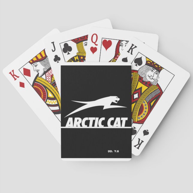 Jeu De Cartes Carte à jouer Chat d'artique (dos)