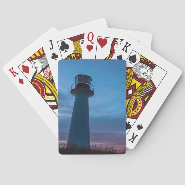 Jeu De Cartes Carte à jouer photo phare (dos)