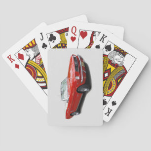 Jeu De Cartes Carte à jouer Red Convertible 1966