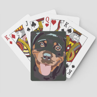 Jeu De Cartes Carte à jouer Rottweiler