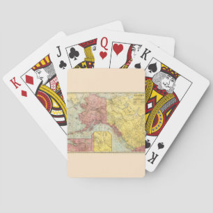 Jeu De Cartes Carte ancienne de l'Alaska