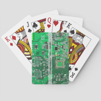 Jeu De Cartes Carte circuit imprimé circuit vert PCB