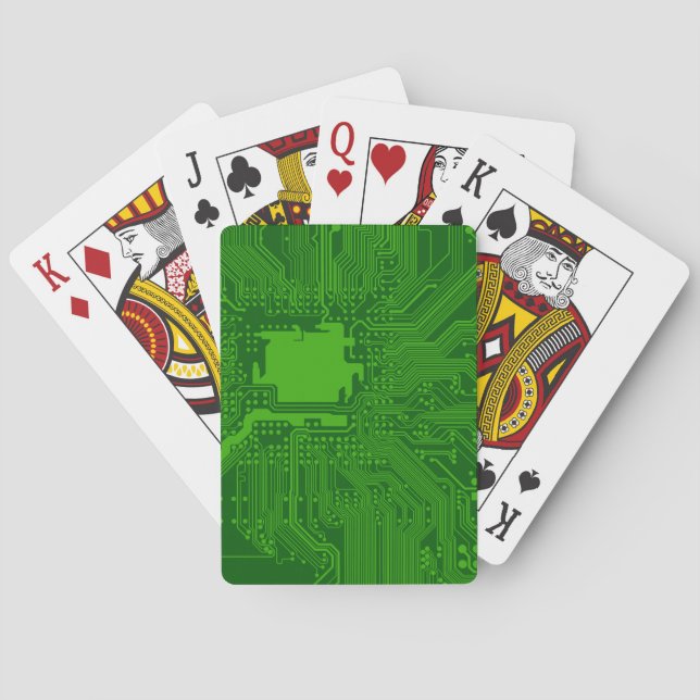 Jeu De Cartes Carte de circuit imprimé (dos)