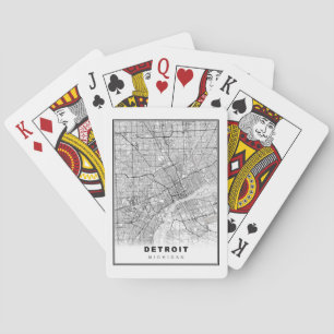 Jeu De Cartes Carte de Détroit