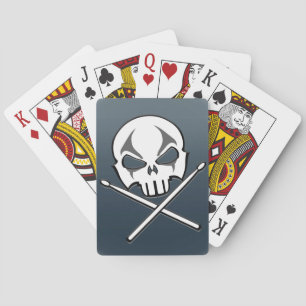Jeu De Cartes Carte de jeu de métaux lourds de cartes de batteur
