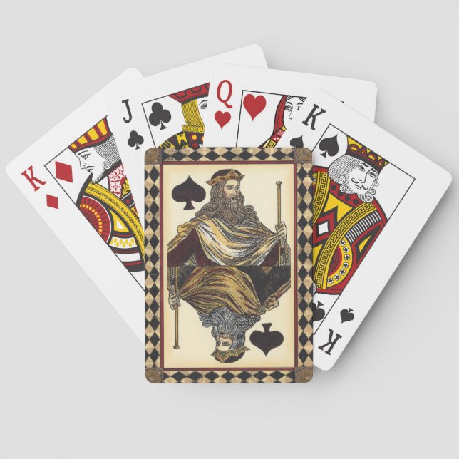 Jeu De Cartes Carte de jeu King of Spades par Vision Studio (dos)