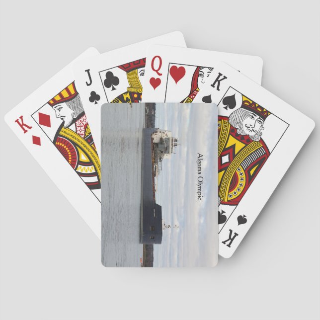 Jeu De Cartes Carte de jeu olympique Algoma (dos)