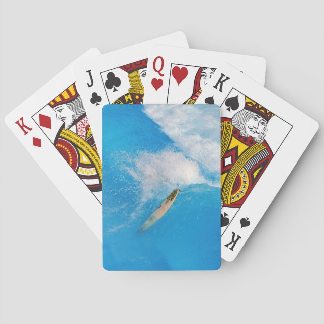 Jeu De Cartes Carte de lecture de Surfer Wipeout (dos)