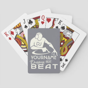 Jeu De Cartes Carte de lecture DJ personnalisée
