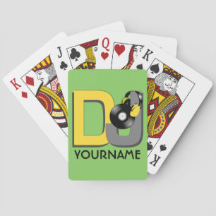 Jeu De Cartes Carte de lecture DJ personnalisée