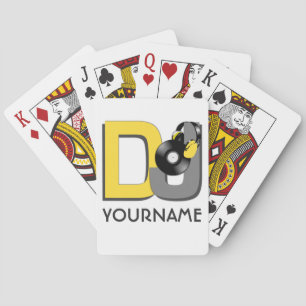 Jeu De Cartes Carte de lecture DJ personnalisée