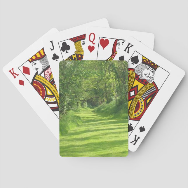 Jeu De Cartes Carte de lecture "Emerald Path" (dos)