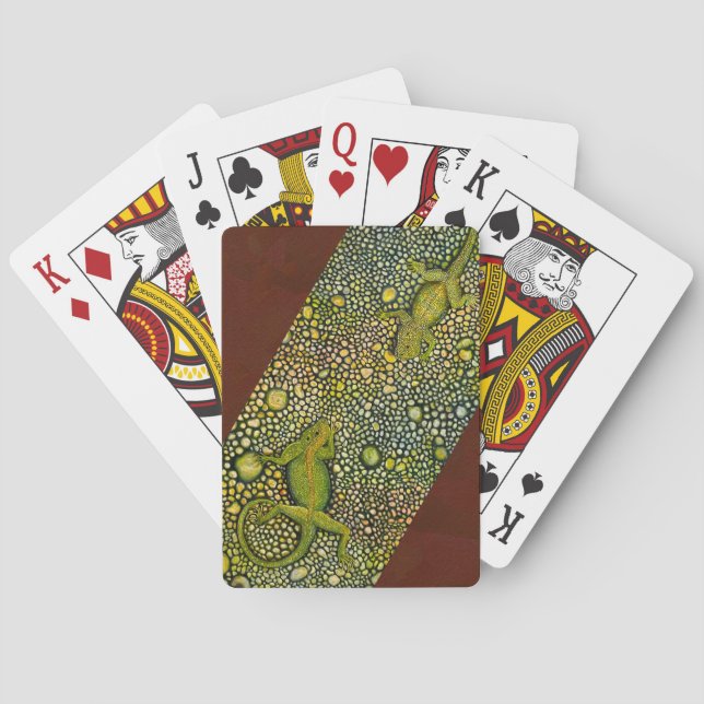 Jeu De Cartes Carte de lecture face à face (dos)