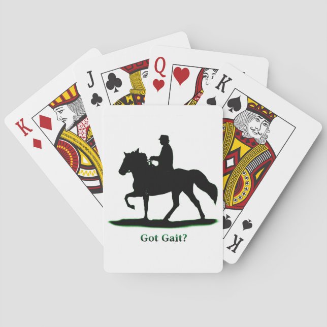 Jeu De Cartes Carte de lecture Gait (dos)