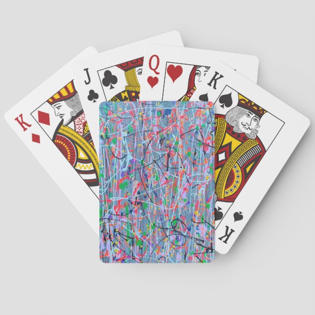 Jeu De Cartes Carte de lecture tordue (dos)