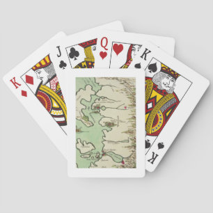 Jeu De Cartes Carte de l'Épire pour 'Andromaque' de Jean Racine,