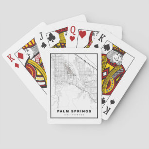 Jeu De Cartes Carte de Palm Springs