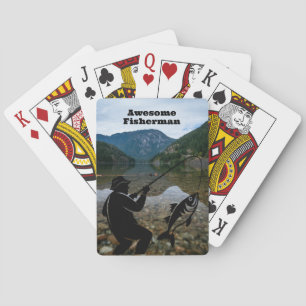 Jeu De Cartes Carte de Poker de Pêche Volée - Pêcheur de Sport P