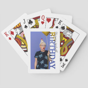 Jeu De Cartes Carte de poker pour les 40 ans de votre fille – Mo