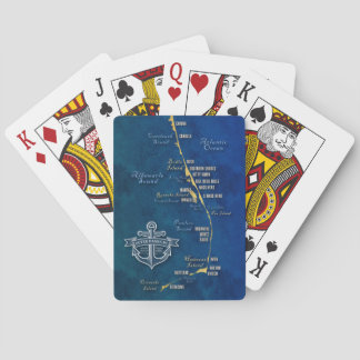 Jeu De Cartes Carte des banques externes nautiques