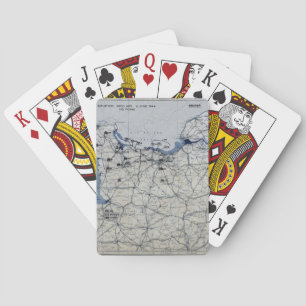 Jeu De Cartes Carte du jour J de la Seconde Guerre mondiale 6 ju