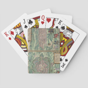 Jeu De Cartes Carte du Mexique et du Cuzco, de 'Civitates Orbis