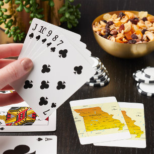 Jeu De Cartes Carte Du Missouri