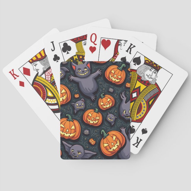 Jeu De Cartes carte halloween (dos)