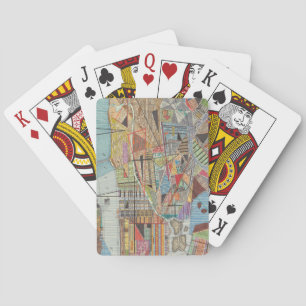 Jeu De Cartes Carte moderne de New York I