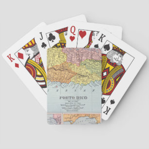 JEU DE CARTES CARTE : PORTO RICO, 1900
