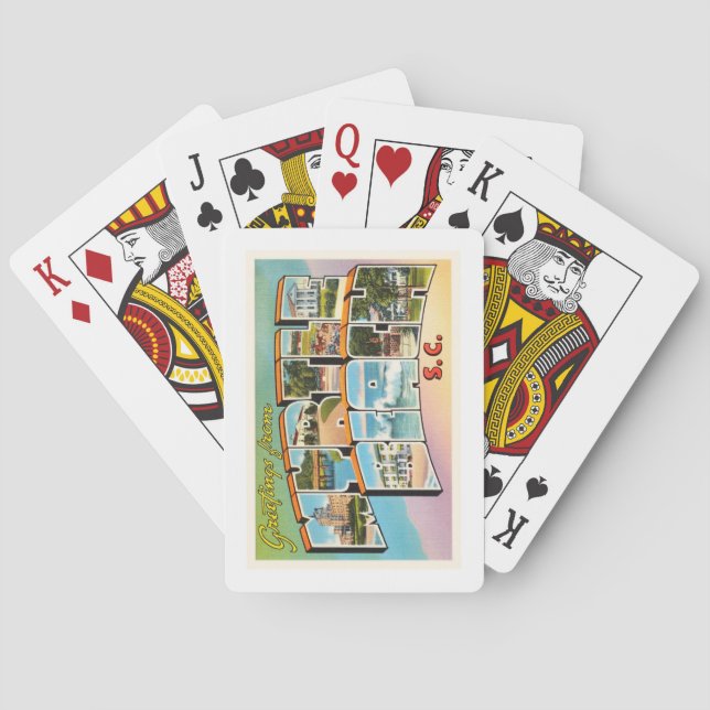 Jeu De Cartes Carte postale de cru de Sc de Myrtle Beach la (dos)