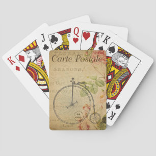 Jeu De Cartes Carte Postale Française Lecture Cartes